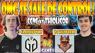 GLADIATORS VS D1 HUSTLERS BO3[GAME 1] CCNC VS THIOLICOR - DPC WEU 2023 TOUR 3: DIVISION 1 - DOTA 2