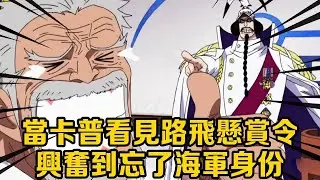 海贼王：从小小海贼到震惊世界的四皇！五老星一路烂摊子一路送经验，卡普看到路飞的悬赏直接笑出声！ #凯多#索隆#盘点#山治#卡普#海贼王#草帽#四皇