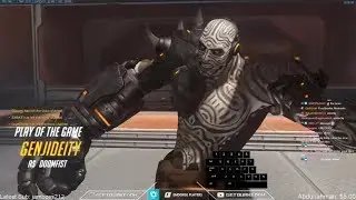 Overwatch Rollout Doomfist God GetQuakedOn Tryhard Gameplay -POTG-