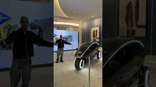Трехколесный электромобиль с искусственным интеллектом 😳