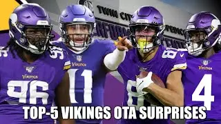 Top-5 Surprises from Minnesota Vikings OTAs