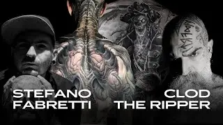 HOW TO MAKE A LARGE SCALE COVER UP - COLLABORATION CLOD THE RIPPER & STEFANO FABRETTI