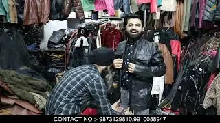 100% Original Leather Jackets | Cheapest Leather Jackets at Yashwant Place, Delhi | European Leather