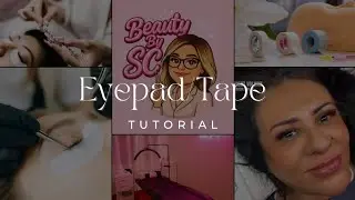 How To Apply Tape - Eyelash Extensions