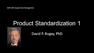 Product Standardization 1