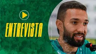 Entrevista coletiva com o atacante Clayson