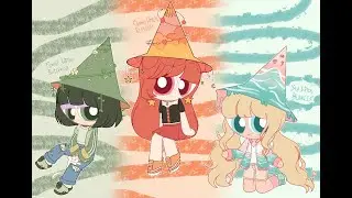 (Speedpaint PPG) Powerpuff Girls as Witches