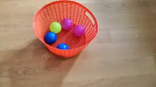 Fun Game for Toddlers, Ball Toss Game for kids, Throw the Ball in the Basket