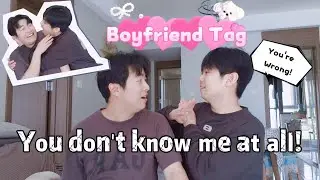 Do you know me enough? Juicy Questions & Cute Reactions | Boyfriend Tag by Gay Couple Liang & Yuan