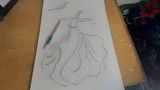 A Calm and Peaceful Pencil Sketch | DW Collection