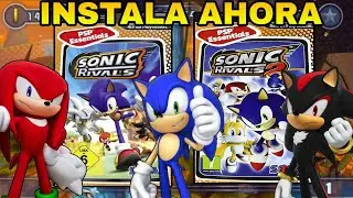 COMO INSTALAR SONIC RIVALS O SONIC RIVALS 2 EN ANDROID (EMULADOR PSP) 2025