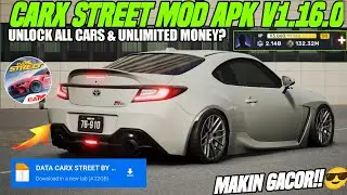 Обновление! Carx Street MOD APK v1.16.0 &mdash; неограниченные деньги, разблокированы все автомобили. Р...