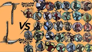 Mowers VS Every Survivor Character in Shadow Fight 2 