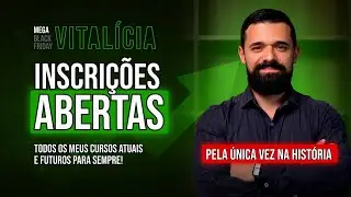 MEGA BLACK FRIDAY VITAL&Iacute;CIA | Inscri&ccedil;&otilde;es Abertas!