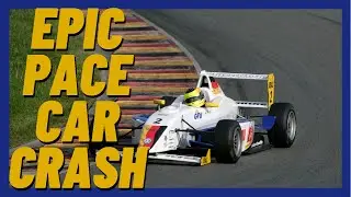 Epic Pace Car Crash ADAC Formula Masters #Shorts #YouTubeShorts