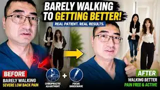 Low Back Pain - Can Barely Walk - Focus Shockwave Therapy Katy/Cypress Chiropractor Dr Jason Yuen