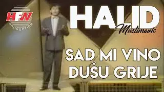 Halid Muslimović - Sad mi vino dušu grije ( Video 1985 )