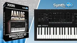 KORG MINILOGUE XD ♫ 120 Custom Sounds ► ANALOG MANIA SOUND BANK