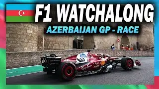 🔴 F1 Watchalong - AZERBAIJAN GP - RACE - with Commentary & Live Timings