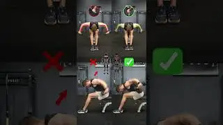 Seated rear delt fly mistakes! Here&rsquo;s the video showing the right technique vs wrong one!