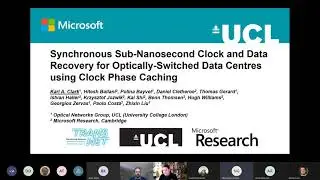 Subnanosecond Clock & Data Recovery for Optically Switched Data Centres