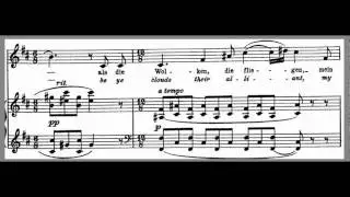 Verchwiegene Liebe  Hugo Wolf Accompaniment  High Voice D Major