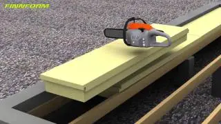 Finnfoam pogrindžio izoliacija su FI K600 ir FL K600