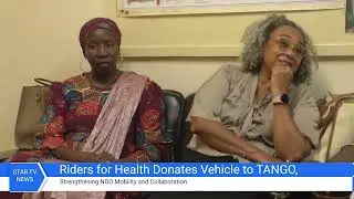 Riders for Health Donates Vehicle to TANGO, Strengthening NGO Mobility and Collaboration