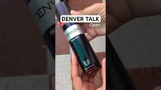 How To Open Denver Black Code Powder Talc 🔥 Best Powder Best Fragrance Talc Brand Under ₹100#denver