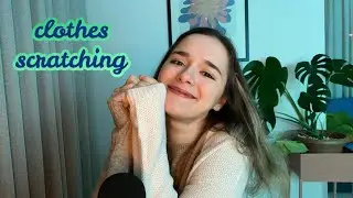 ASMR // Kıyafet Tırmalama Hışırtıları - Clothes Scratching // Türkçe ASMR