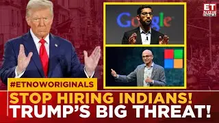 Trump's Fresh Warning: Calls Out Microsoft, Google Over Hiring Indians, H-1B Visas Next? | Top News