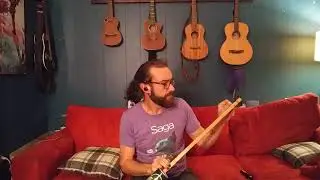 My new Kala tenor guitar, plus fun surprise.
