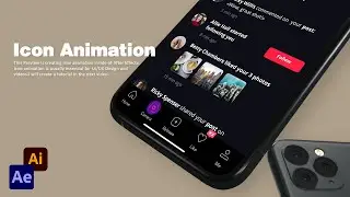 Icons Animation Preview/ Motion Graphics