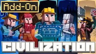CIVILIZATION Addon Turns Minecraft Bedrock Into Age of Empires