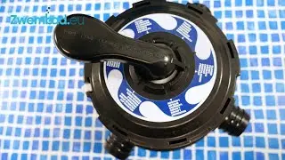 Zesweg filterkraan voor zandfilter