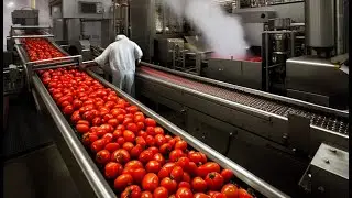 Tomato Washing And Dicing Processing Line
