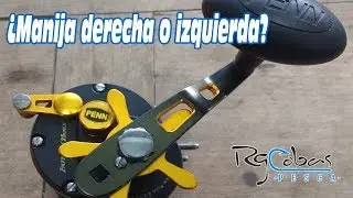 Reel con manija derecha o izquierda?