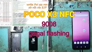 POCO X3 NFC si anti matot ini kesalahan ya akhirnya 9008 juga