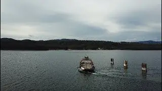 Gifford Inchelium ferry with Dji