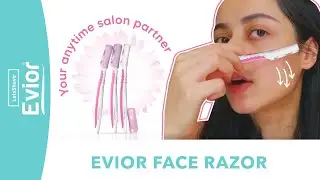 Let&rsquo;sShave Evior Razor | Get Smoother Skin with At-Home | Dermaplaning made easy