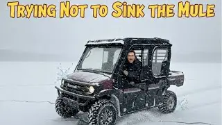 Trying Not to Sink the Mule (Ice Drifting)