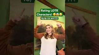 Rating LOTR Characters!! 🤣 #lotr #lordoftherings #funny #shorts