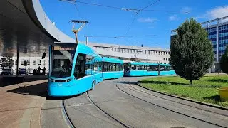 [🇨🇿CZ] DP Ostrava - Stadler Tango NF2 #1740 - [🚋14➡️HRANEČNÍK]