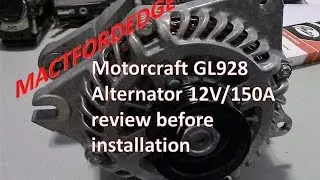 Motorcaft GL928 alternator for a 2011 Ford Edge