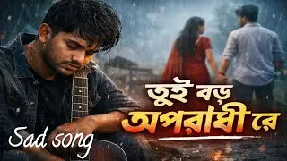 &hearts;️তুই বড় অপরাধী রে 💔 | Bangla Heartbreak DJ Song | Sad Love Story