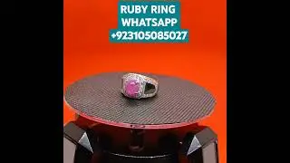 Men's Ruby Ring