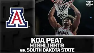 Koa Peat DOUBLE-DOUBLE vs. South Dakota State