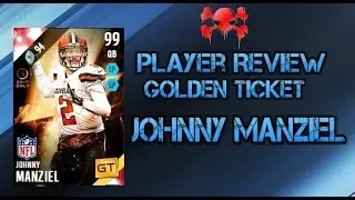 Golden Ticket Johnny Manziel Review - MUT Madden 16- Money Manziel