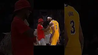 Anthony Davis showing Ja Morant's Dad ☠️ #nba #shorts