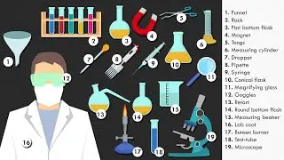 Laboratory Equipment Vocabulary Words List in English